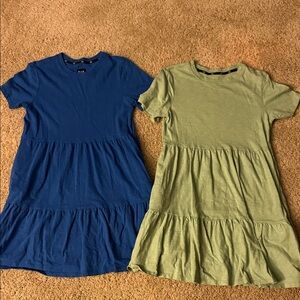 GAP Dresses in Blue and Green